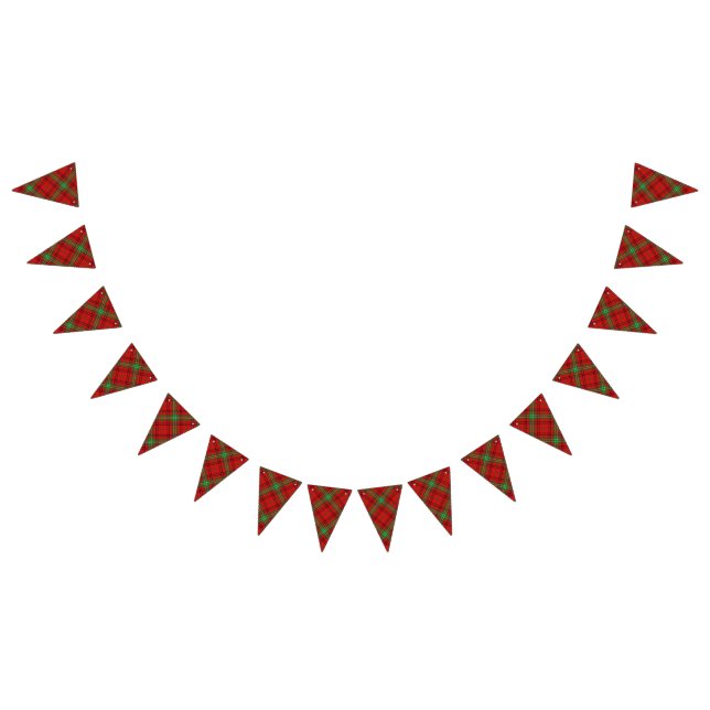 Scottish Clan Morrison Tartan Bunting (All)