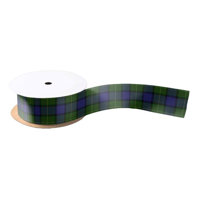 Scottish Clan Muir Classic Tartan Satin Ribbon (Spool)