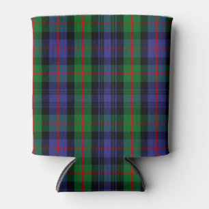 Scottish Clan Murray Tartan Plaid Can Cooler