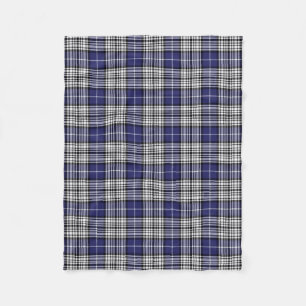 Scottish Clan Napier Tartan Plaid Fleece Blanket