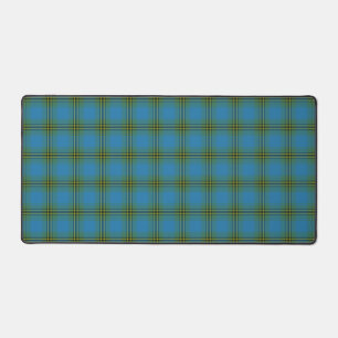 Scottish Clan Oliver Hunting Tartan Plaid Desk Mat