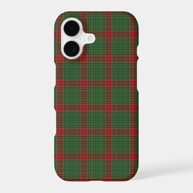 Scottish Clan Plaid Heritage Phone Shield (Back)