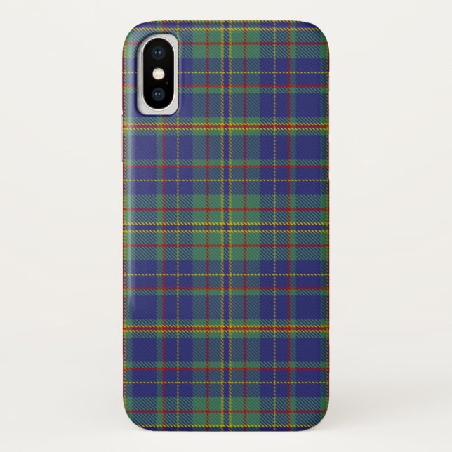 Scottish Clan Platt Tartan Plaid Case-Mate iPhone Case (Back)