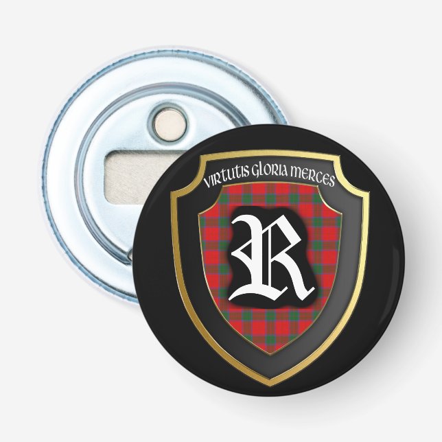 Scottish Clan Robertson Bottle Opener (Front)