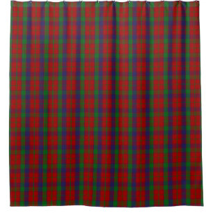 Scottish Clan Robertson Tartan Plaid Shower Curtain