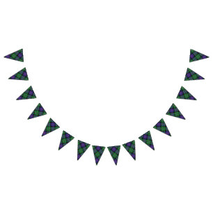 Scottish Clan Rose Hunting Tartan Bunting