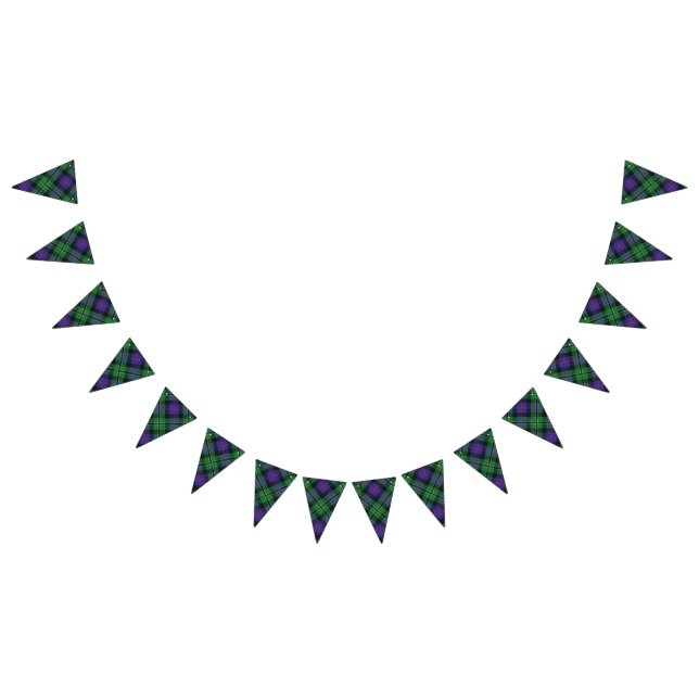 Scottish Clan Rose Hunting Tartan Bunting (All)