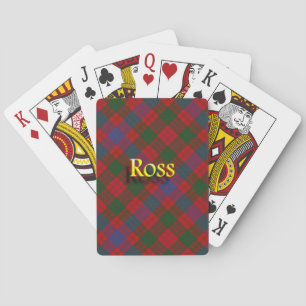 Scottish Clan Ross Playing Cards