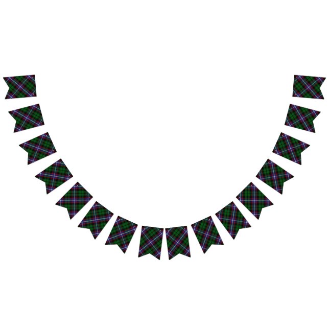 Scottish Clan Russell Tartan Bunting (All)