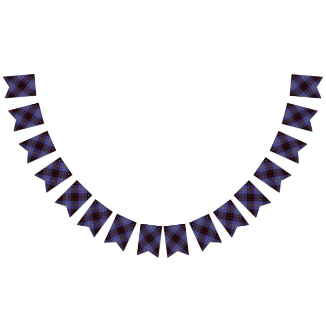 Scottish Clan Rutherford Tartan Bunting (All)
