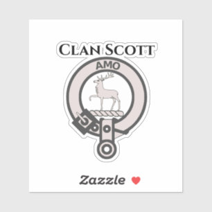 Scottish Clan Scott Crest Badge