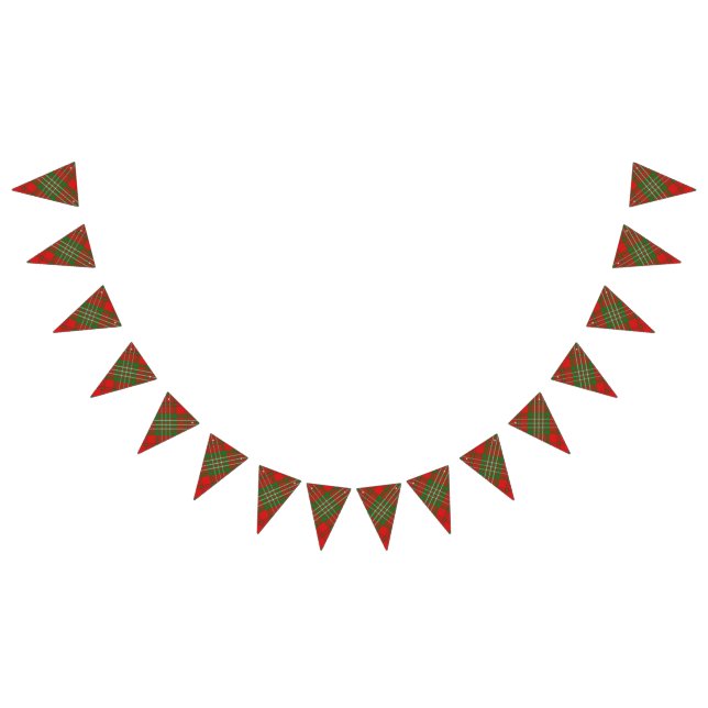 Scottish Clan Scott Tartan Bunting (All)