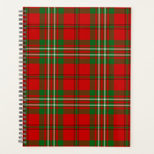 Scottish Clan Scott Tartan Plaid Planner
