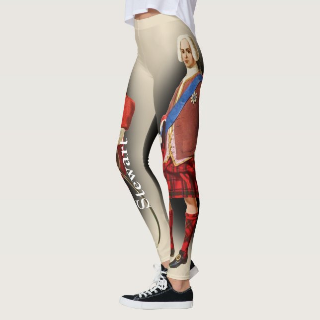 Scottish Clan Stewart By R. R. McIan Leggings (Left)