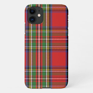 Scottish Clan Stewart Tartan Plaid iPhone 11 Case