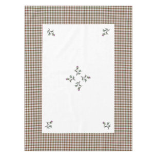 Scottish Clan Stuart Thistle Pattern Table Cloth