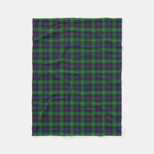 Scottish Clan Sutherland Classic Tartan Fleece Blanket