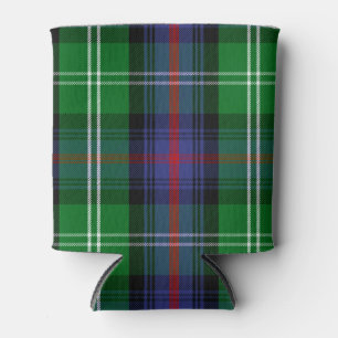 Scottish Clan Sutherland Tartan Plaid Can Cooler