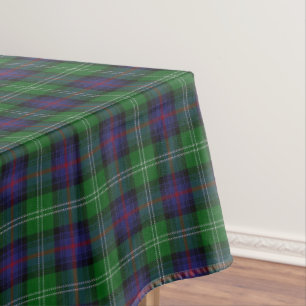 Scottish Clan Sutherland Tartan Tablecloth