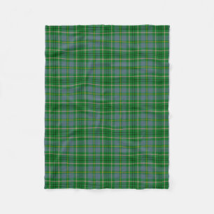 Scottish Clan Taylor Tartan Plaid Fleece Blanket
