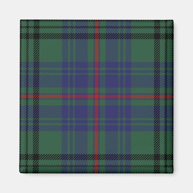 Scottish Clan Walker Tartan Plaid Magnet (Front)