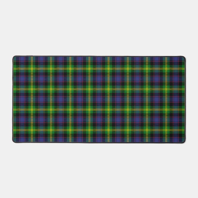 Scottish Clan Watson Tartan Plaid Desk Mat (Front)