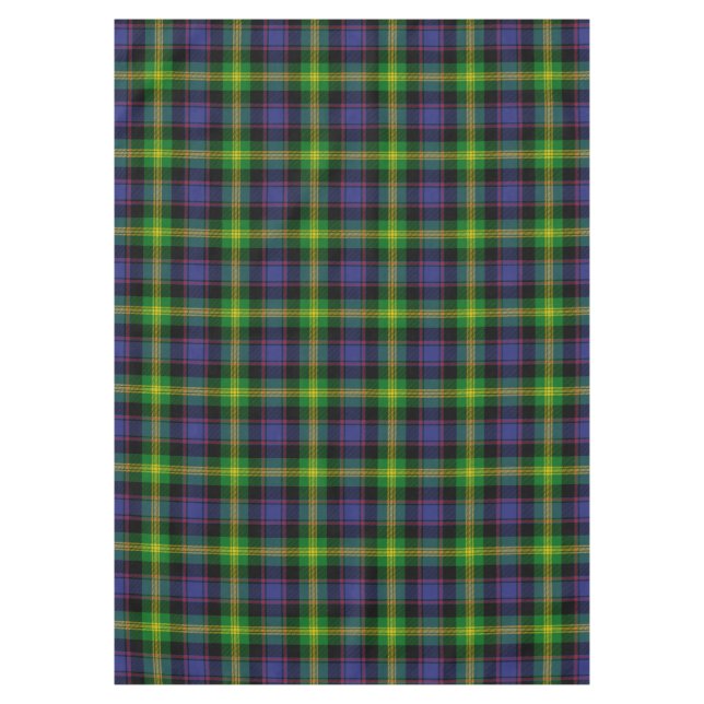 Scottish Clan Watson Tartan Plaid Tablecloth (Front)