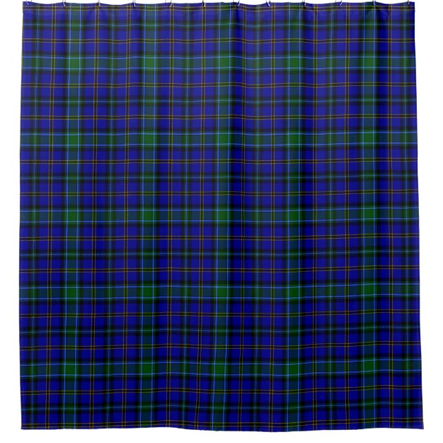 Scottish Clan Weir Tartan Plaid Shower Curtain (Front)