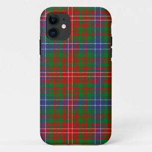 Scottish Clan Wilson Tartan Plaid iPhone 11 Case