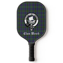 Scottish Clan Wood Crest & Tartan Custom