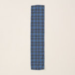 Scottish Clergy Tartan Plaid Scarf<br><div class="desc">A scarf celebration featuring the design of the blue and black Scottish Clergy tartan plaid.</div>