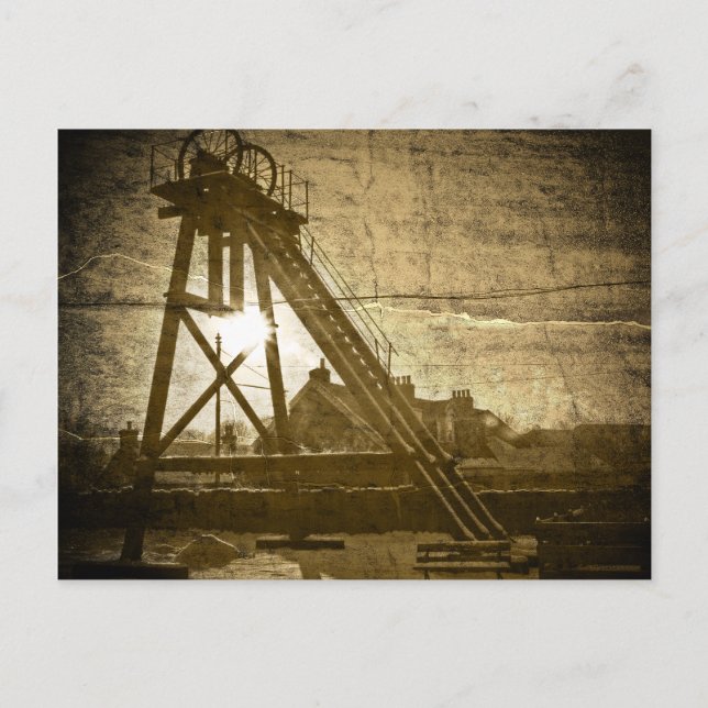 Scottish Coal Coatbridge Postcard (Front)