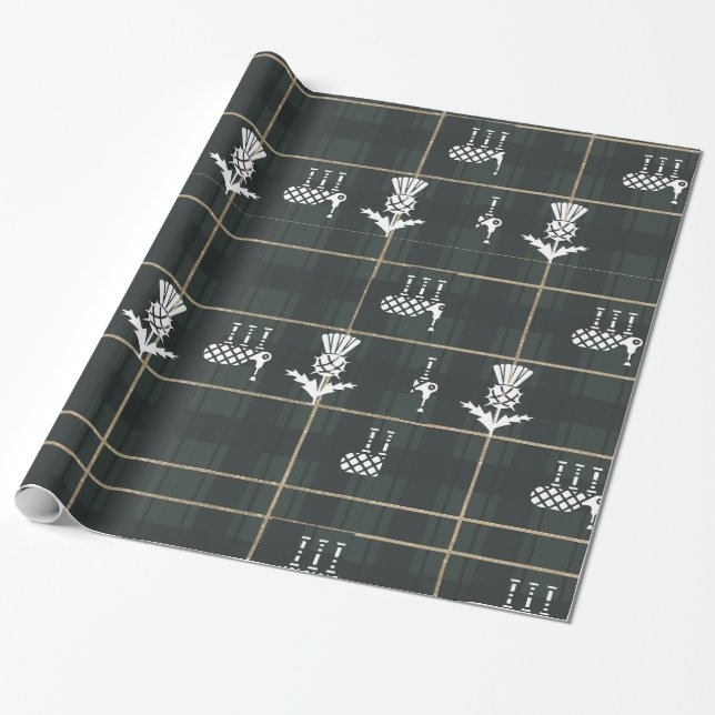 Scottish Collection 3 Wrapping Paper (Unrolled)