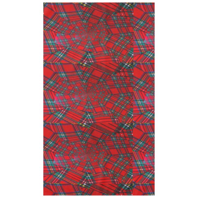 scottish coloured vortex on tablecloth (Front)