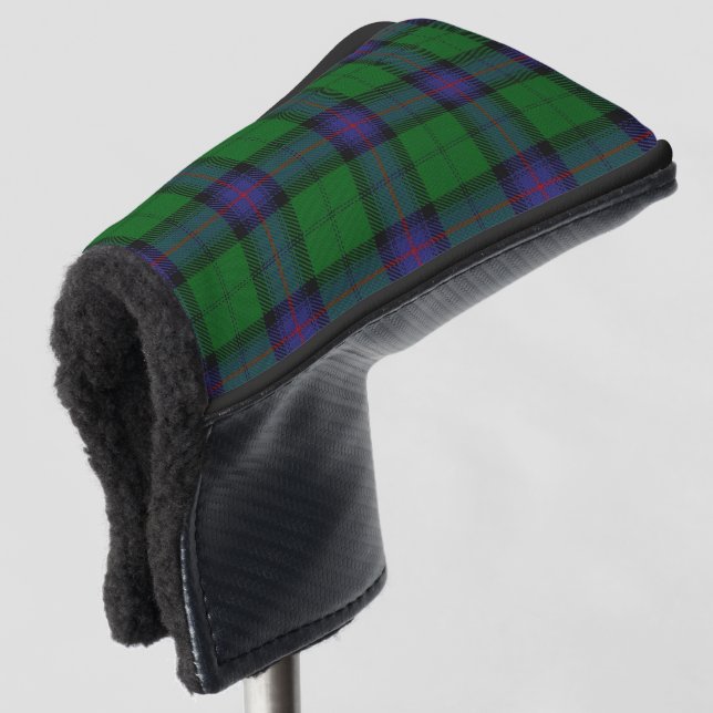 Scottish Colours Clan Armstrong Tartan Plaid Golf Head Cover (3/4 Front)