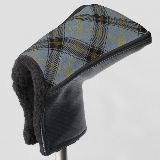 Scottish Colours Clan Bell Tartan Plaid Golf Head Cover (3/4 Front)