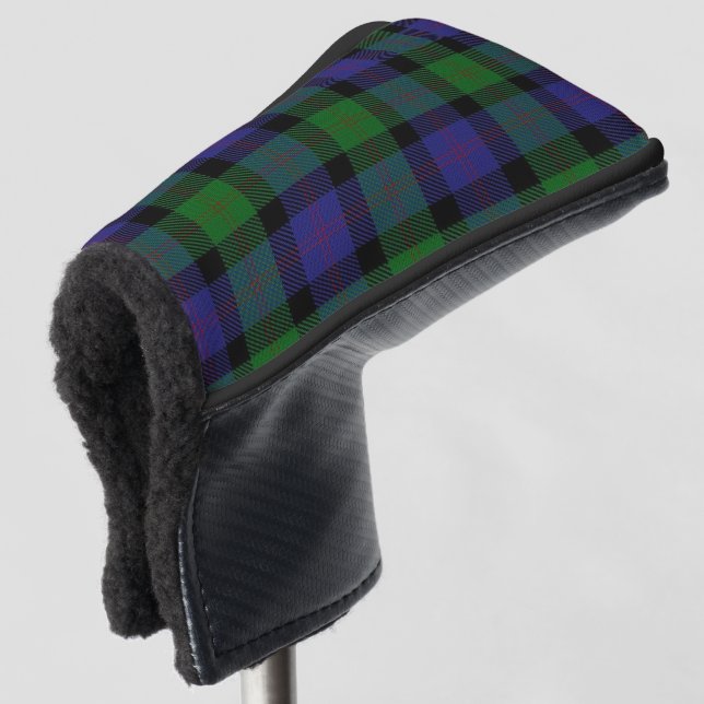 Scottish Colours Clan Blair Tartan Plaid Golf Head Cover (3/4 Front)