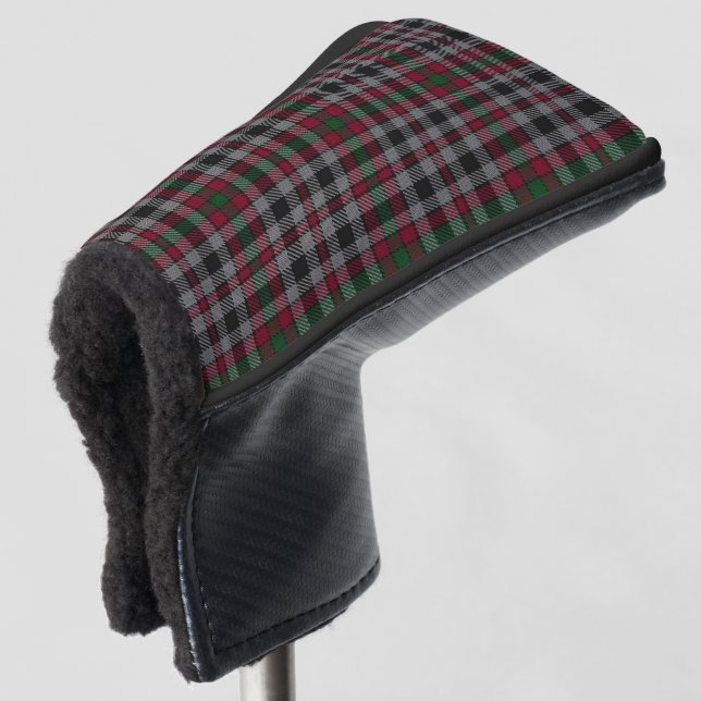 Scottish Colours Clan Borthwick Tartan Plaid Golf Head Cover (3/4 Front)