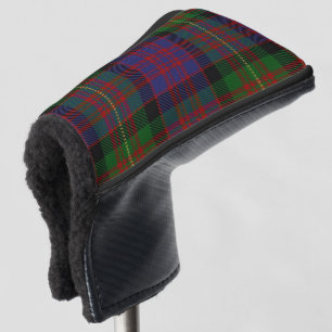 Scottish Colours Clan Carnegie Tartan Plaid Golf Head Cover