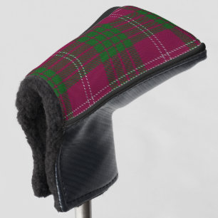 Scottish Colours Clan Crawford Tartan Plaid Golf Head Cover