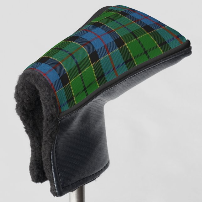 Scottish Colours Clan Forsyth Forsythe Tartan Plai Golf Head Cover (3/4 Front)