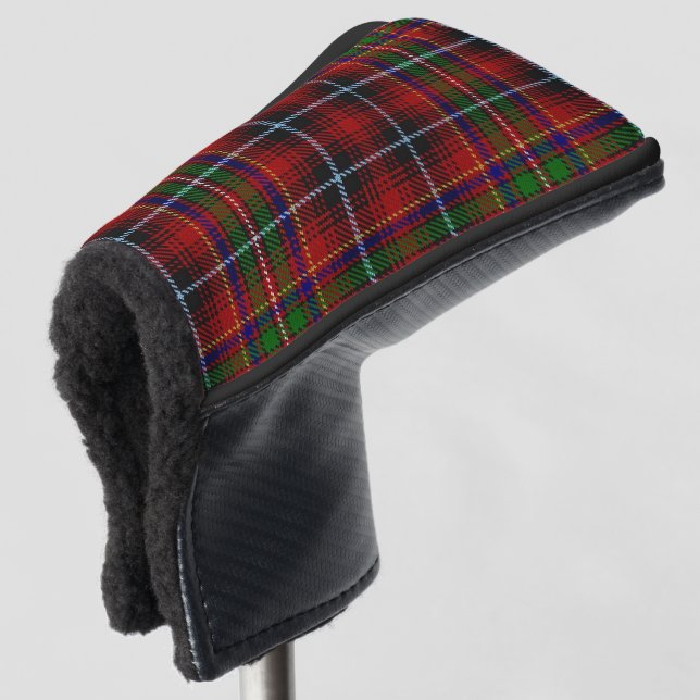 Scottish Colours Clan Innes Tartan Plaid Golf Head Cover (3/4 Front)