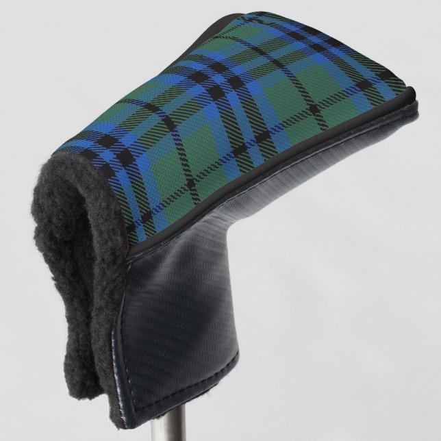 Scottish Colours Clan Keith Tartan Plaid Golf Head Cover (3/4 Front)