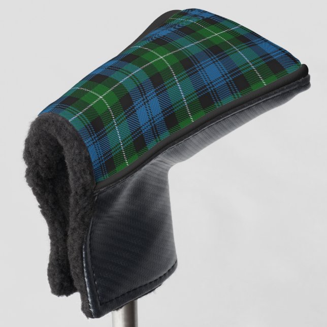 Scottish Colours Clan Lamont Tartan Plaid Golf Head Cover (3/4 Front)