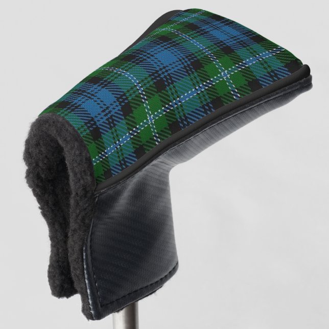 Scottish Colours Clan Lyon Tartan Plaid Golf Head Cover (3/4 Front)