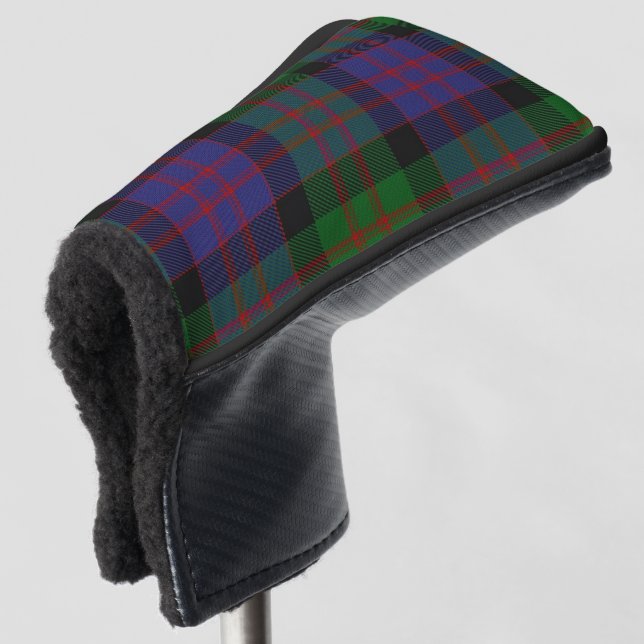 Scottish Colours Clan MacDonald Donald Tartan Golf Head Cover (3/4 Front)