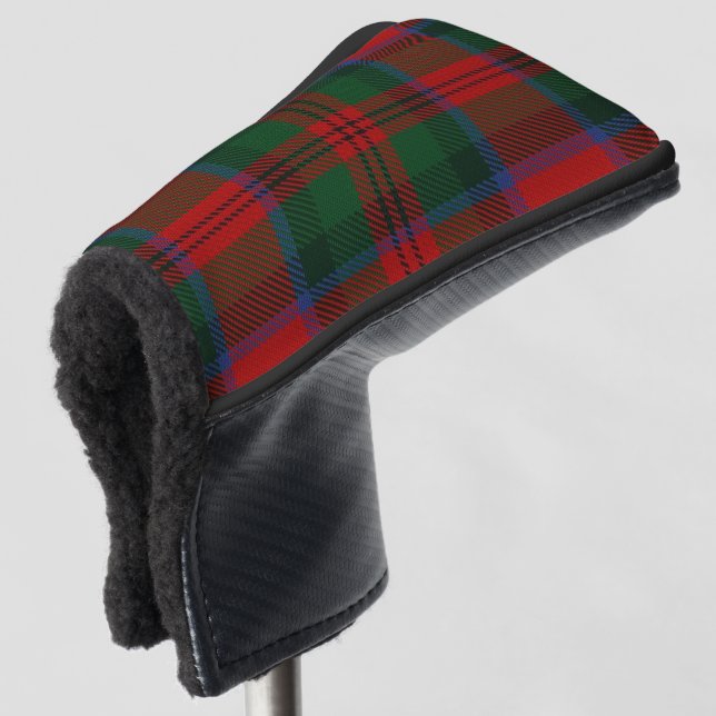 Scottish Colours Clan MacDuff Tartan Plaid Golf Head Cover (3/4 Front)