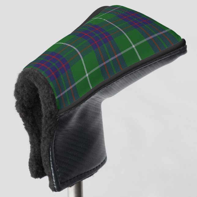 Scottish Colours Clan MacIntyre Tartan Plaid Golf Head Cover (3/4 Front)