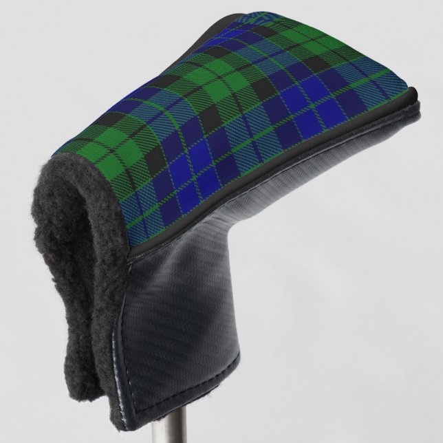 Scottish Colours Clan MacKay Tartan Plaid Golf Head Cover (3/4 Front)