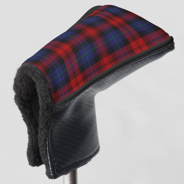 Scottish Colours Clan MacLachlan Tartan Plaid Golf Head Cover (3/4 Front)